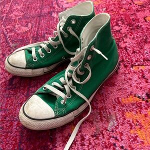Converse Green High-Top Sneakers